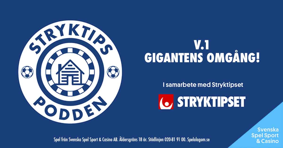 Stryktipspodden avsnitt 1 2021