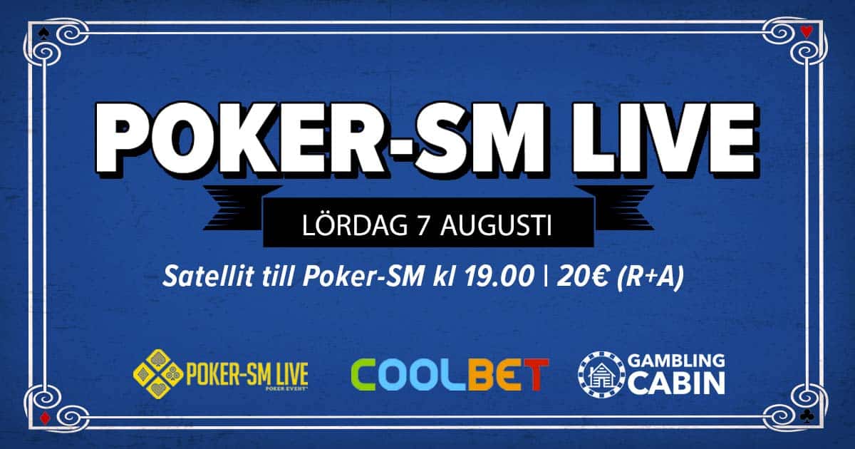 Poker-SM live med Stugan