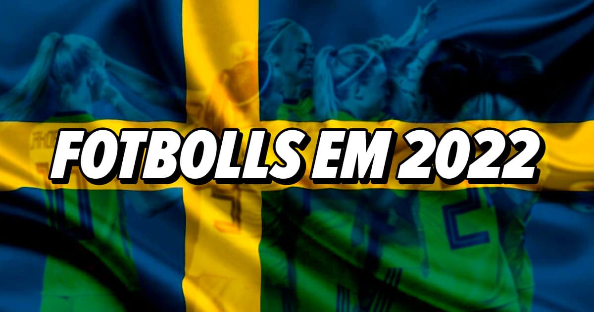 Fotbolls EM 2022 Sverige