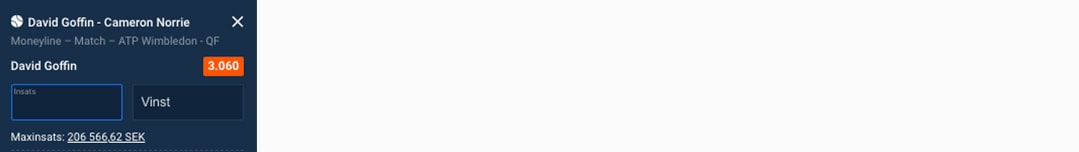 Wimbledon speltips 5/7