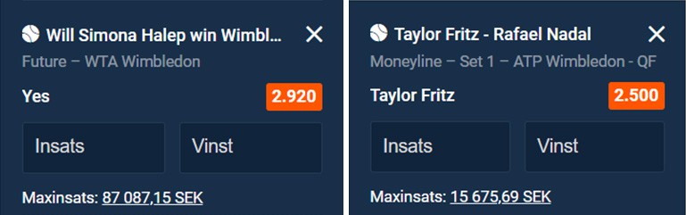 Wimbledon Speltips 6-7