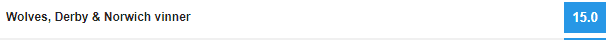 wolves,derby,norwich