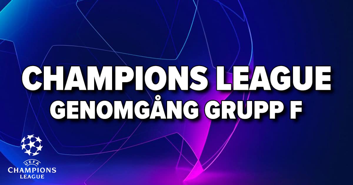 Champions League - Grupp F