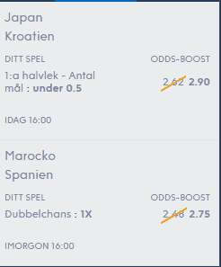 Nordicbet speltips