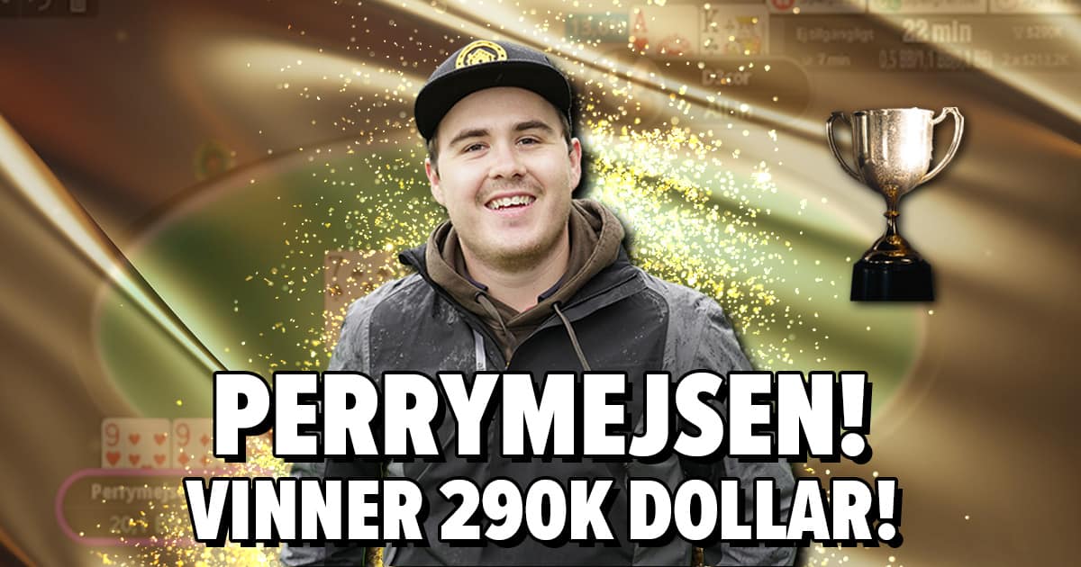 Perry vinner 290K