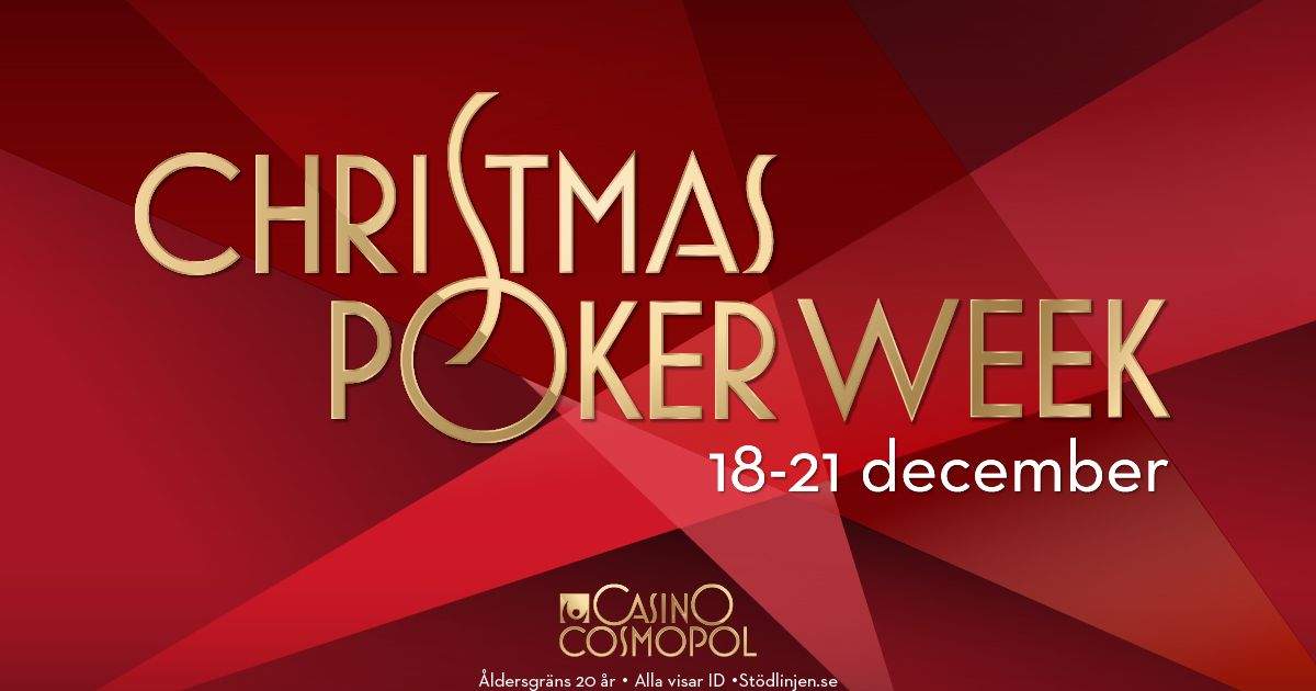 CPW Christmas Poker Week 2024