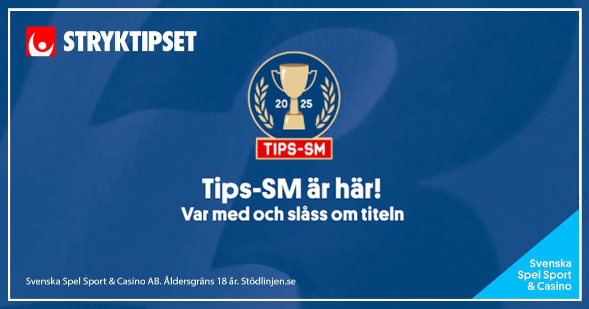 Tips-SM 2025 Stryktipset