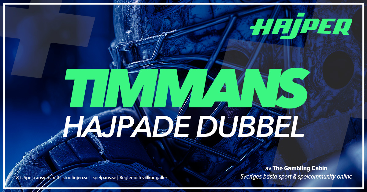 Timman Hajper Odds Dubbel NHL