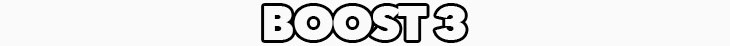 Boostar 3 speltips