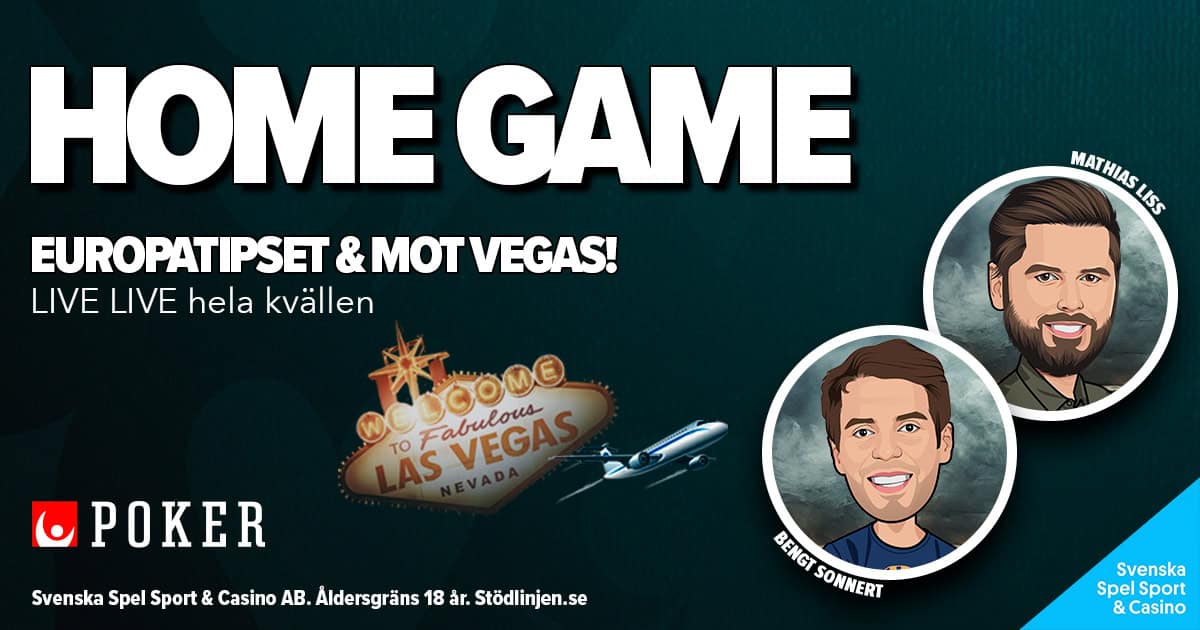 Home Game Vegas Europatipset Live