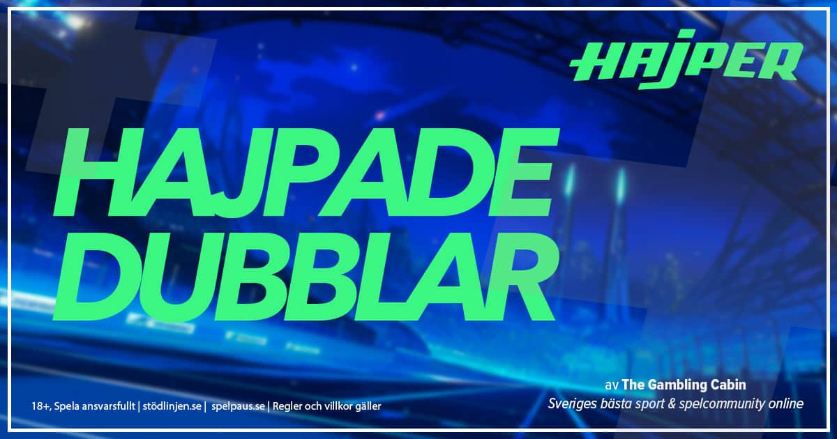 Hajper dubblar Odds Boost