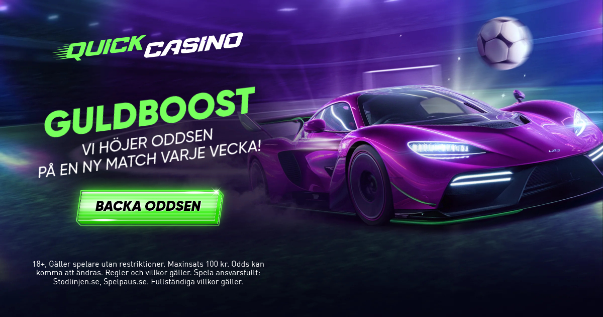 Quickcasino Guldboost