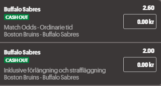 Sabres FT och ML