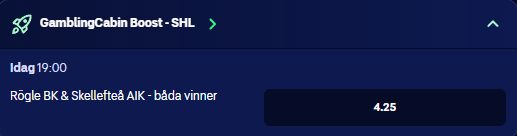 Hajpade hockeydubbeln