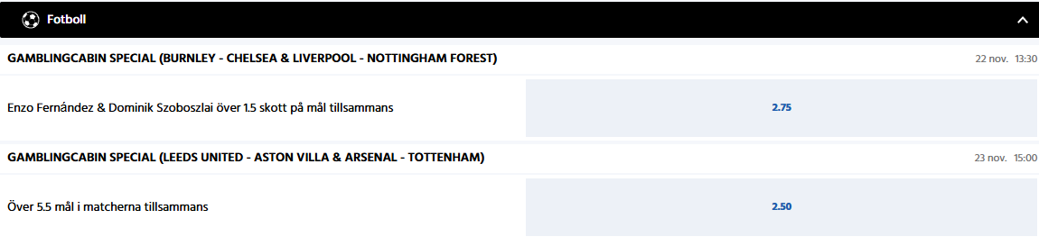 Premier League bästa spel