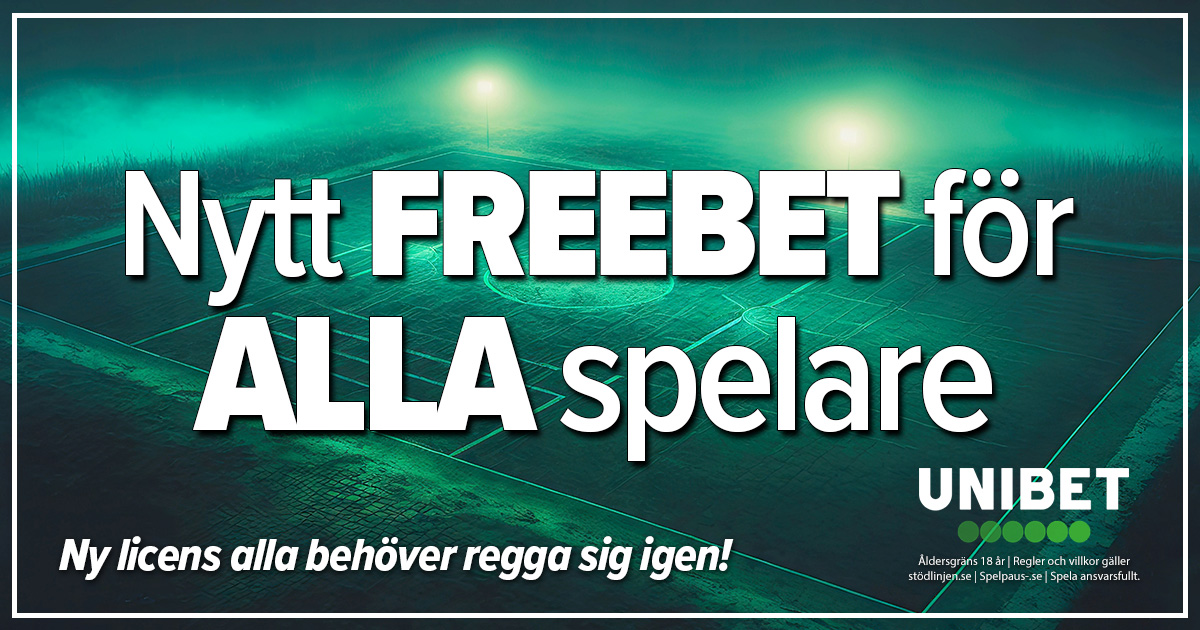 Unibet Free bet 2026