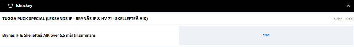 Tugga puck shl-special