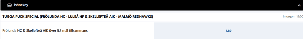 Tugga Puck Special SHL