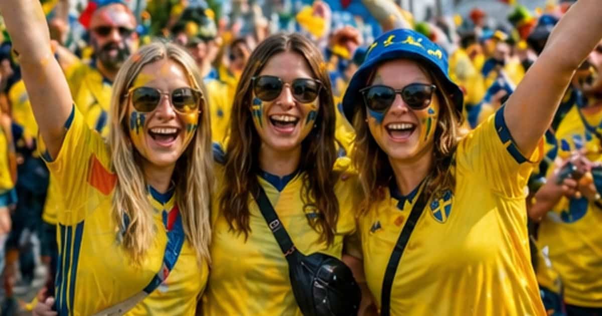 Fotbolls VM 2026 Svenska Fans