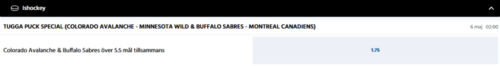 Speltips NHL