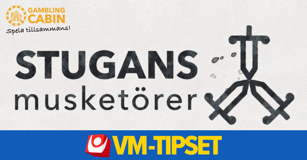 Andelar gambling cabin Musketör_VM-Tipset