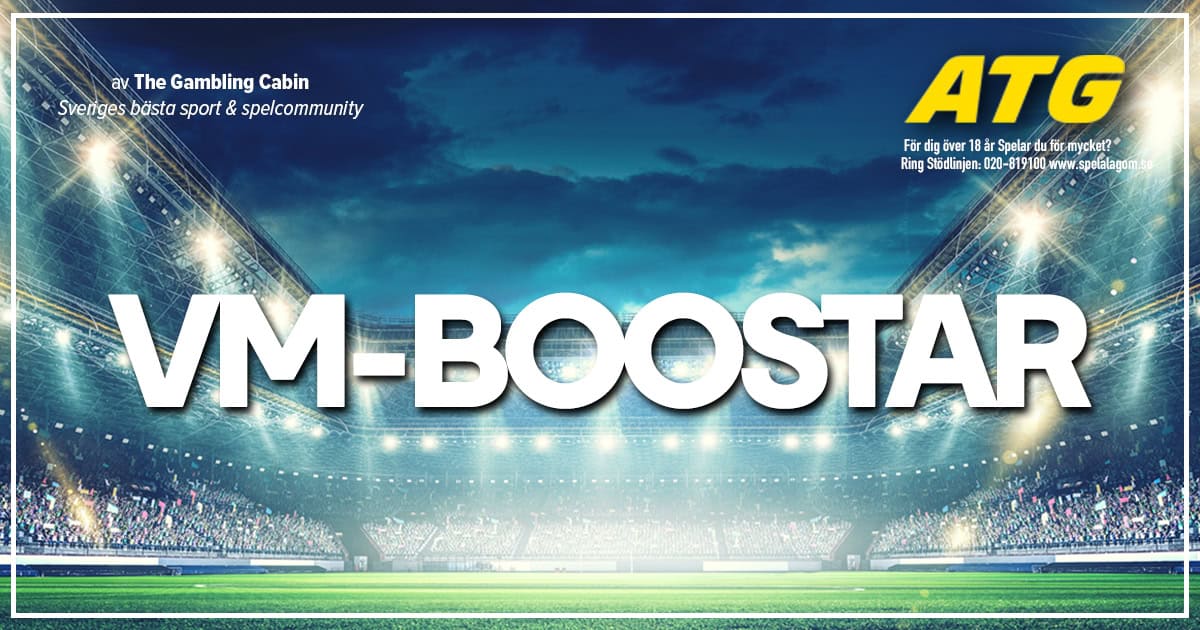 Fotbolls-VM 2026 ATG Boost