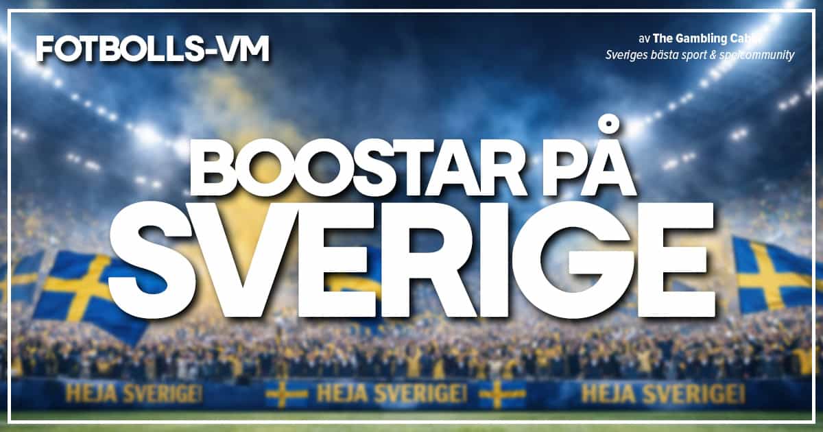 Fotbolls VM 2026-Bästa Boostar Sverige