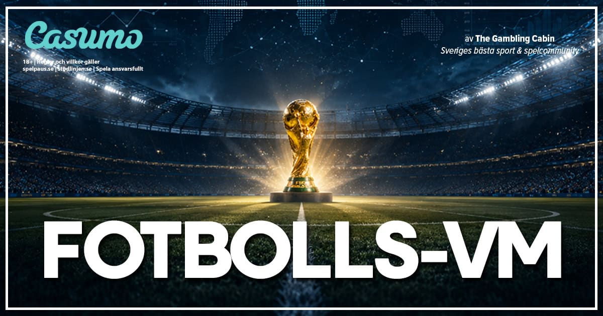 Fotbolls VM 2026-Casumo