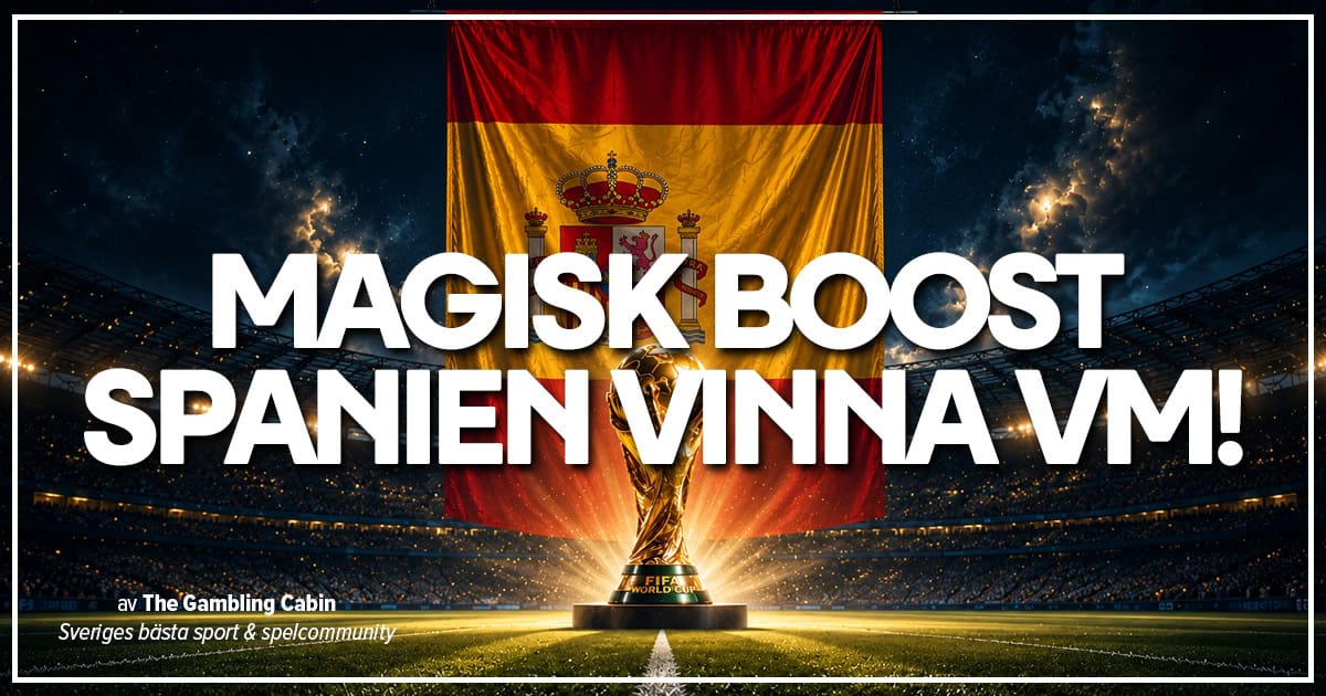 Fotbolls-VM 2026 Spanien-Boost
