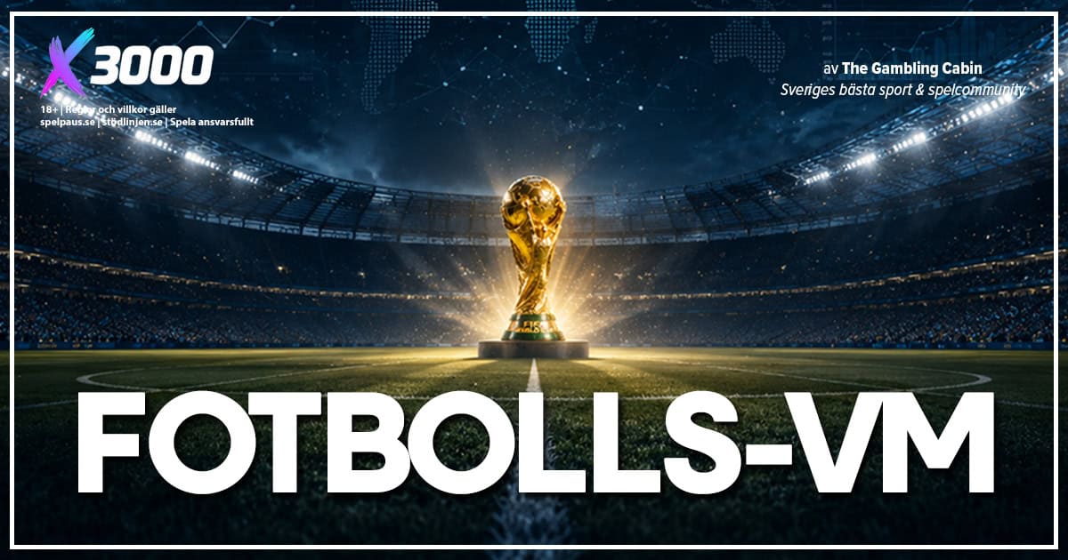 Fotbolls VM 2026-X3000