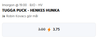 Robin Kovacs målskytt speltips