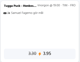 Samuel Fagemo gör mål